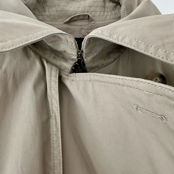 Banana Republic Factory Beige Trench Coat - Picture 8 of 8